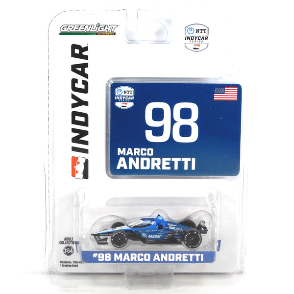 IndyCar 11601 Marco Andretti 2024 #98 Mapei Andretti Global 1:64 Diecast