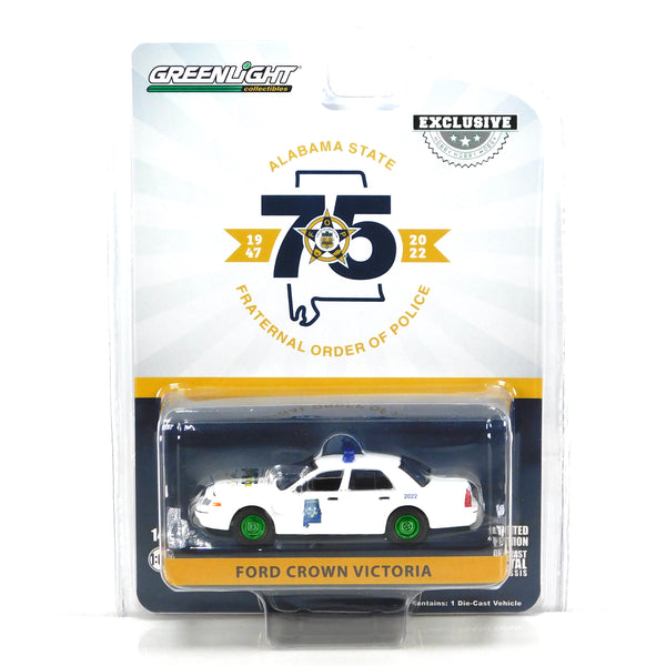Green Machine Hobby Exclusive 30351 2008 Ford Crown Victoria Alabama State Fraternal Order 1:64 Diecast