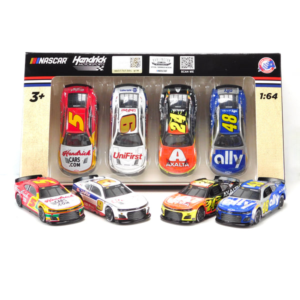 Hendrick Motorsports 2024 Darlington Throwback 4 Pack 1:64 Nascar Diecast