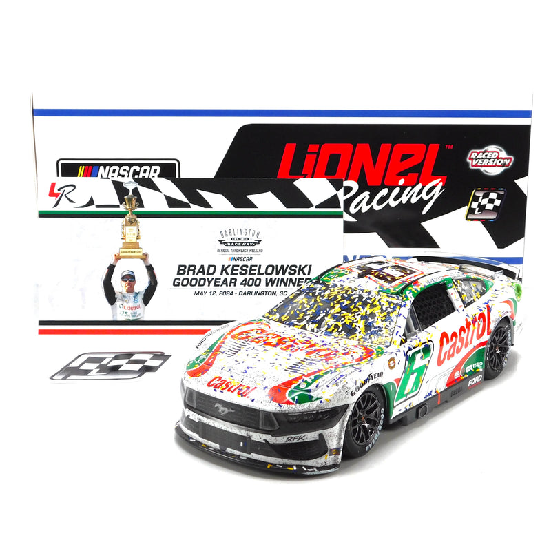 Brad Keselowski 2024 Castrol Throwback Darlington Win 1:24 Nascar Diecast