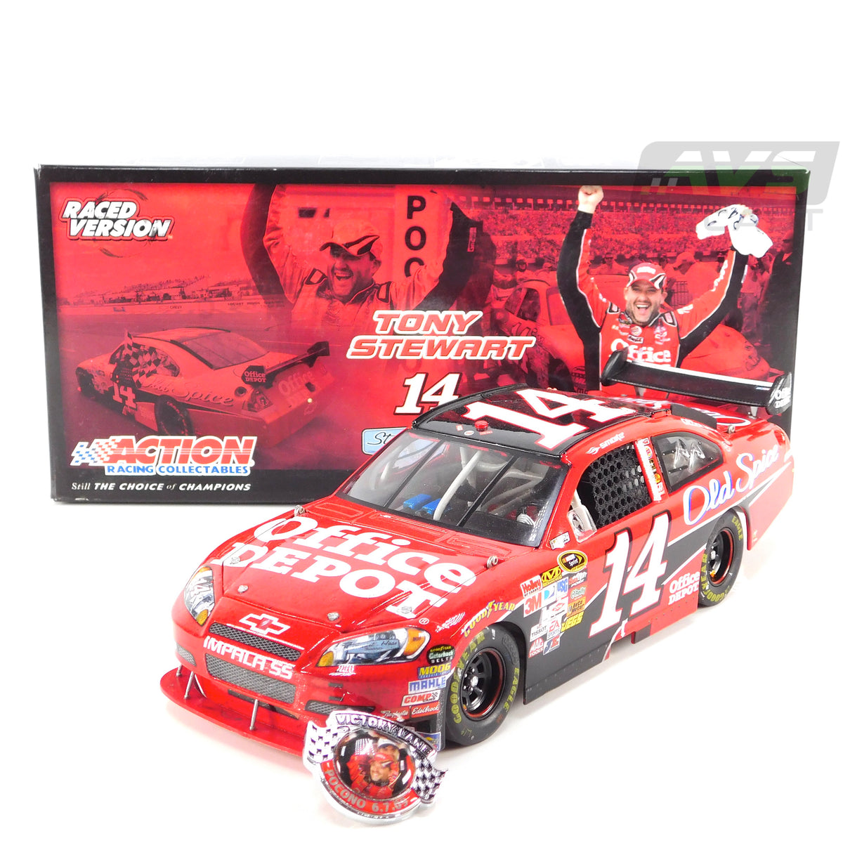 ミニカー NASCAR 1/24 #14 Office depot 2010 Tony Stewart #14 Office Depot 1/24 Car - GFRracing.com
