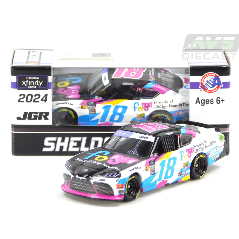 Sheldon Creed 2024 Friends of Jaclyn Foundation 1:64 Nascar Diecast