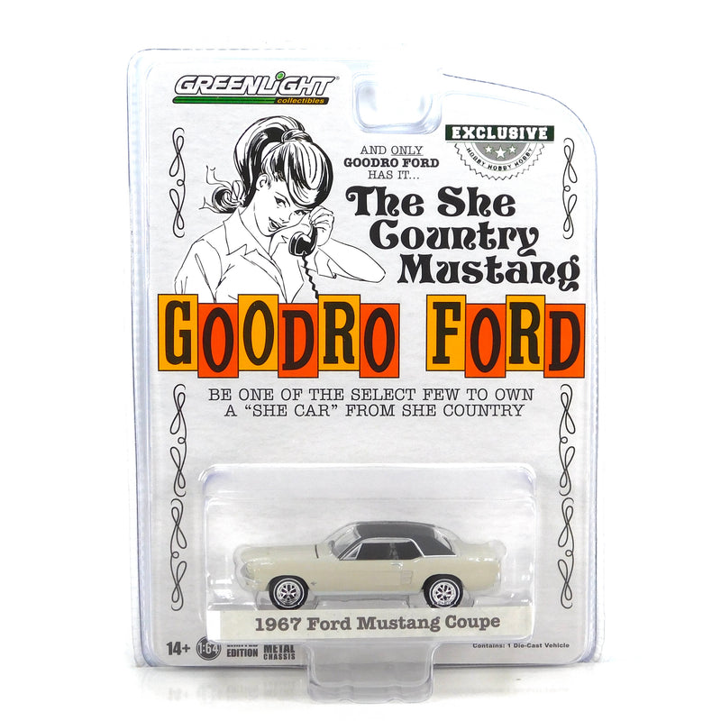 Hobby Exclusive 30426 1967 Ford Mustang Coupe "She Country Special" 1:64 Diecast