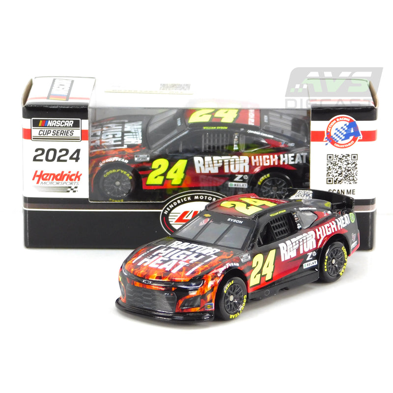 William Byron 2024 Raptor High Heat 1:64 Nascar Diecast