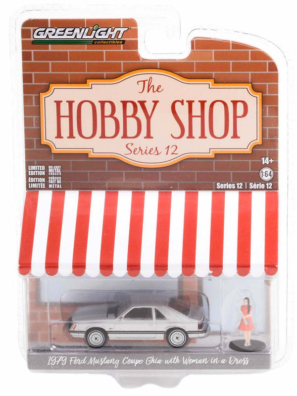 Hobby Shop 97120B 1979 Ford Mustang Coupe 1:64 Diecast