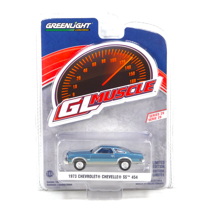 Greenlight Muscle 13360D 1973 Chevrolet Chevelle SS 454 1:64 Diecast