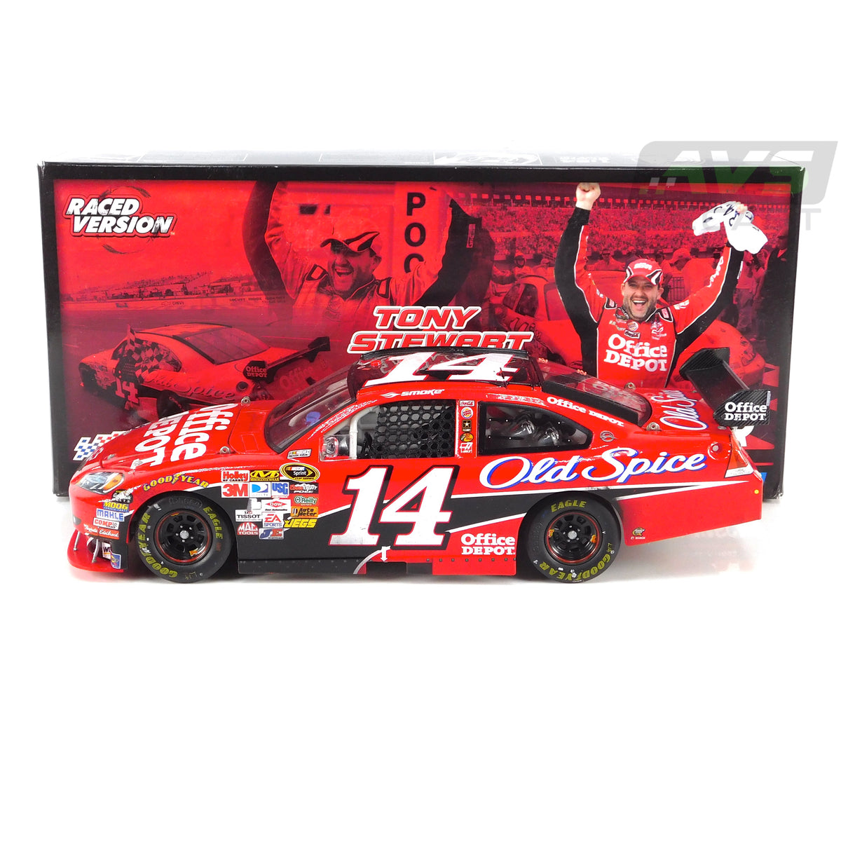 ミニカー NASCAR 1/24 #14 Office  Pre-Owned* Tony Stewart 2009 Office Depot Pocono Win 1:24