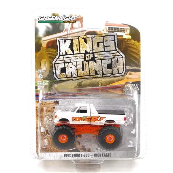 Kings of Crunch 49150E 1990 Ford F-350 Iron Eagle 1:64 Diecast