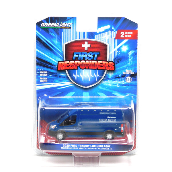 First Responders 67060D 2020 Ford Transit LWB High Roof 1:64 Diecast