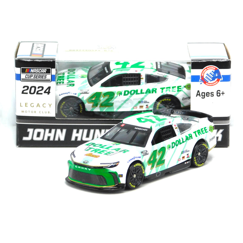 John Hunter Nemechek 2024 Dollar Tree 1:64 Nascar Diecast