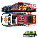 *Preorder* Joey Logano 2026 Shell-Pennzoil Stars and Stripes 1:64 Nascar Diecast