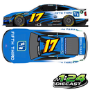 *Preorder* Chris Buescher 2026 Fifth Third Bank Throwback 1:24 Nascar Diecast