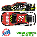 *Preorder* Carson Hocevar 2026 Miner Color Chrome 1:24 Nascar Diecast