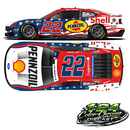 *Preorder* Joey Logano 2026 Shell-Pennzoil Stars and Stripes Color Chrome 1:24 Nascar Diecast