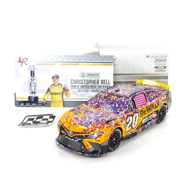 Christopher Bell 2022 Dewalt Charlotte ROVAL Win 1:24 Nascar Diecast