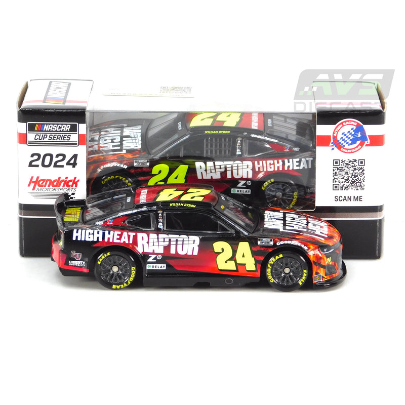 William Byron 2024 Raptor High Heat 1:64 Nascar Diecast