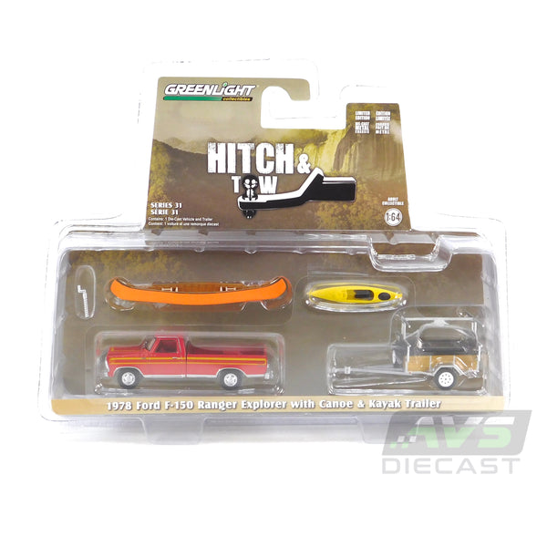 Hitch & Tow 32310B 1978 Ford F-150 Ranger Explorer 1:64 Diecast