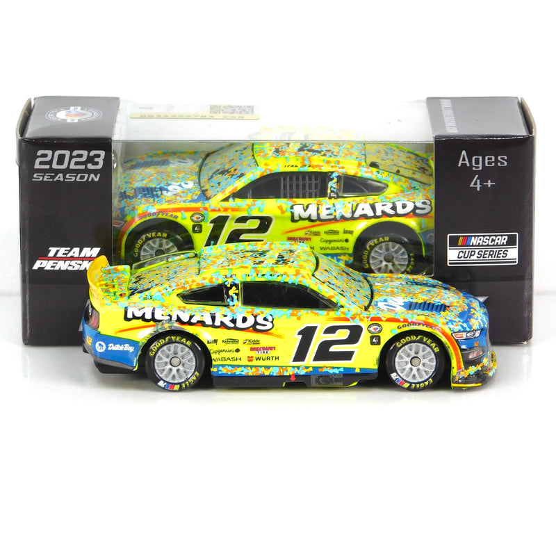 Ryan Blaney 2023 Menards Phoenix Raced Version 1:64 Nascar Diecast