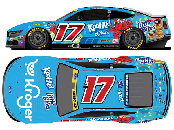 Unicorn CHRIS DOBEY クリスドビー サイン付き　激レア Preorder* Chris Buescher 2026 Kroger/Kool-Aid/Little Bites Color Chro