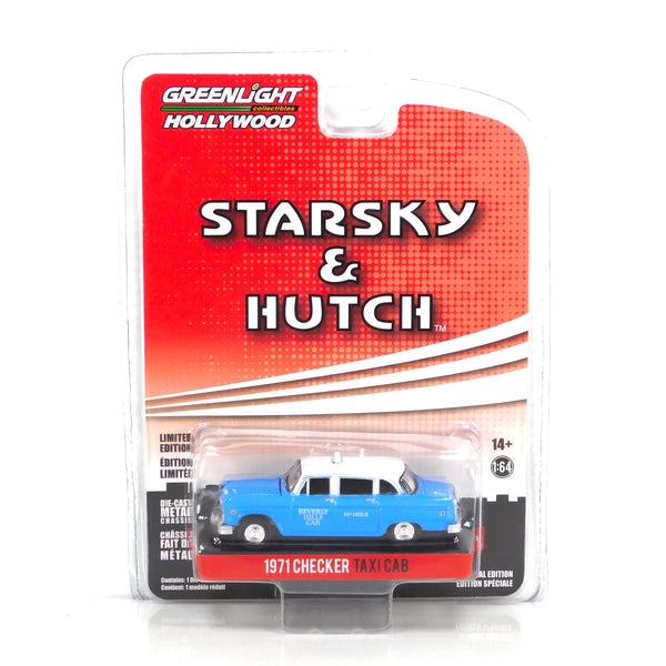 Hollywood 44955C 1971 Checker Taxi Starsky and Hutch 1:64 Diecast