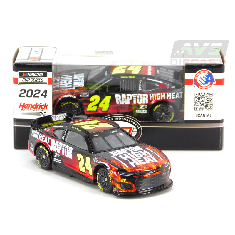 William Byron 2024 Raptor High Heat 1:64 Nascar Diecast