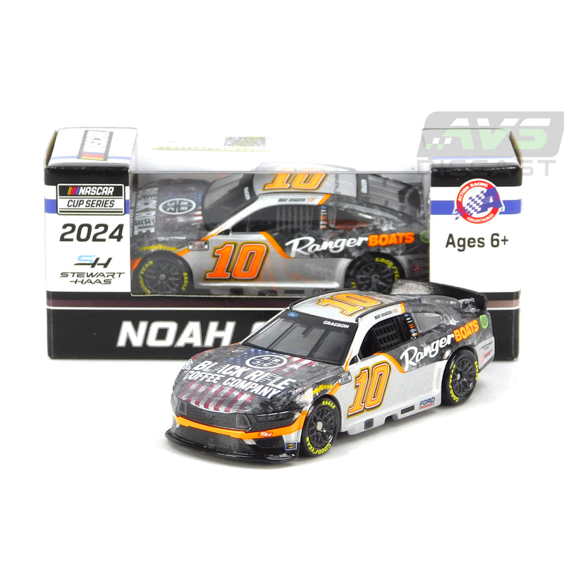 Noah Gragson 2024 Black Rifle Coffee Ranger Boats 1:64 Nascar Diecast