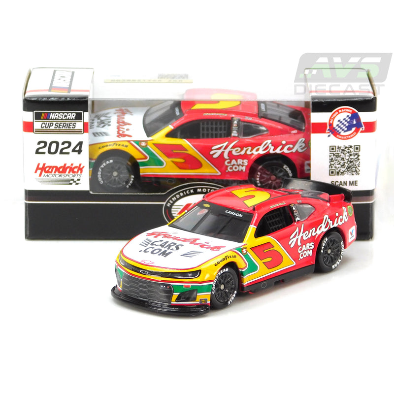 Kyle Larson 2024 Hendrickcars.com Throwback 1:64 Nascar Diecast