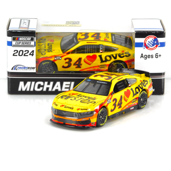 Michael McDowell 2024 Love's RV Stop 1:64 Nascar Diecast