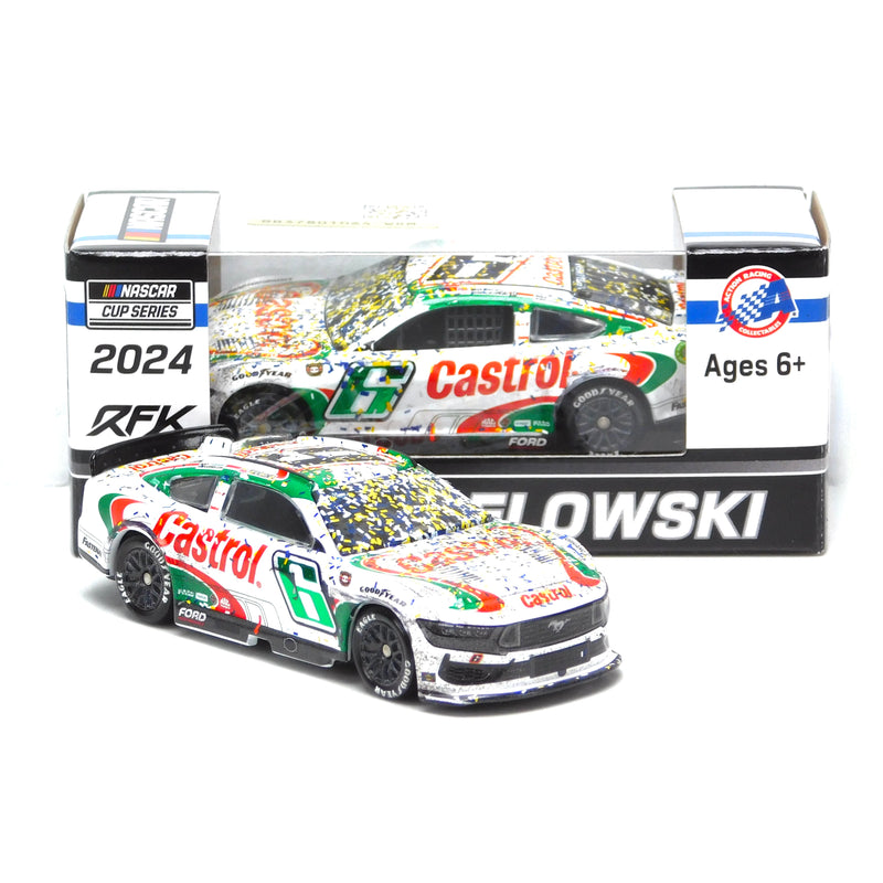 Brad Keselowski 2024 Castrol Throwback Darlington Win 1:64 Nascar Diecast