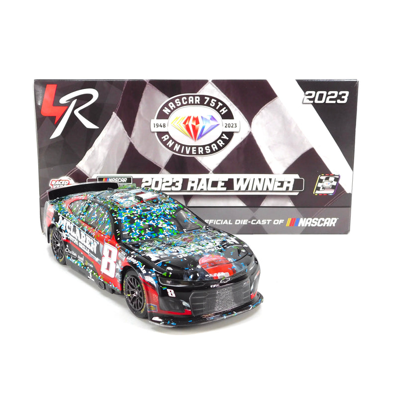 *Damaged Box* Kyle Busch 2023 McLaren Custom Grills Talladega Win 1:24 Nascar Diecast