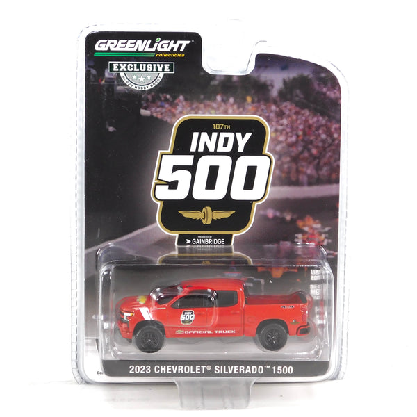 Hobby Exclusive 30457 2023 Chevrolet Silverado 107th Running of the Indianapolis 500 1:64 Diecast