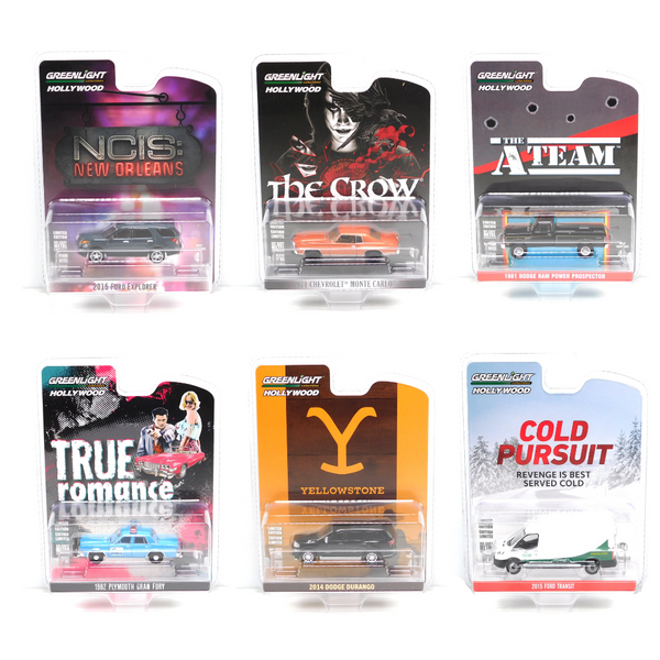 Hollywood Series 43 Sealed Case Set of 6 1:64 Diecast