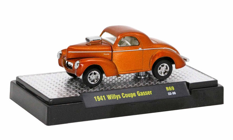 1941 Willys Coupe M2 Machines 1:64 Scale Detroit Muscle Release 69