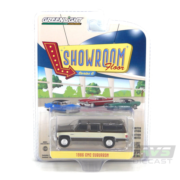 Showroom Floor 68060E 1986 GMC Suburban 1:64 Diecast