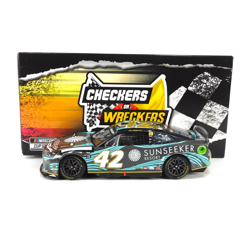 Noah Gragson 2023 Sunseekers Resort North Wilkesboro Checkers or Wreckers 1:24 Nascar Diecast