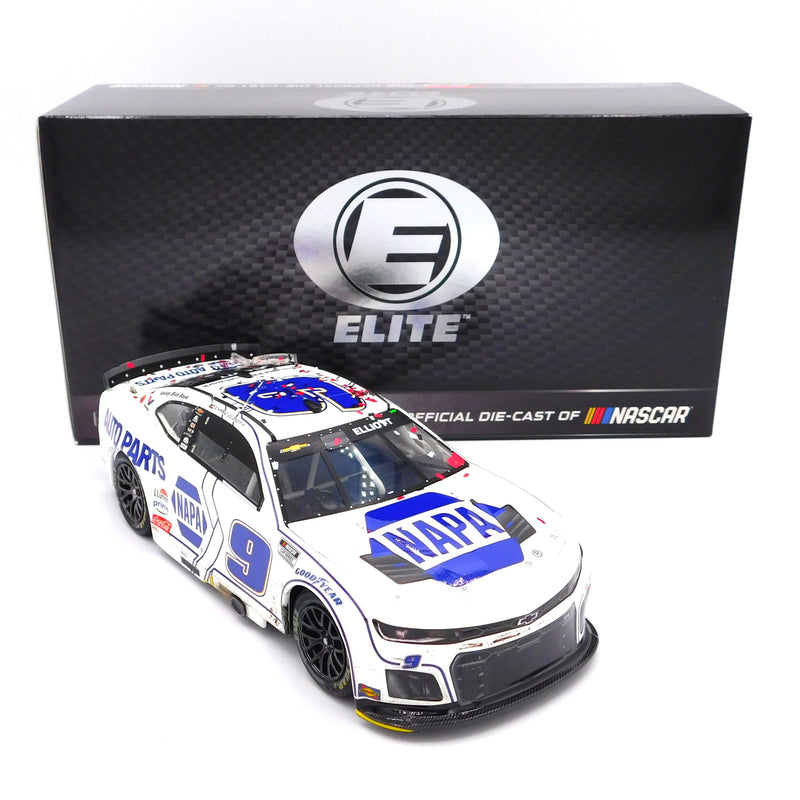 Chase Elliott 2025 Napa White Cook Out Clash Win Elite 1:24 Nascar Diecast