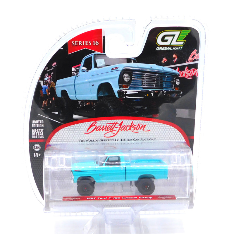 1967 Ford F-100 Custom Pickup 1:64 Diecast Barrett-Jackson Series 14