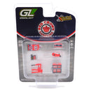 Red Crown Gasoline Shop Tool Accessories 1:64 Diecast