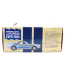 1967 Shelby GT-500 Raw Body with Blue Stripe 1:24 Diecast HWY Launch Expo Exclusive