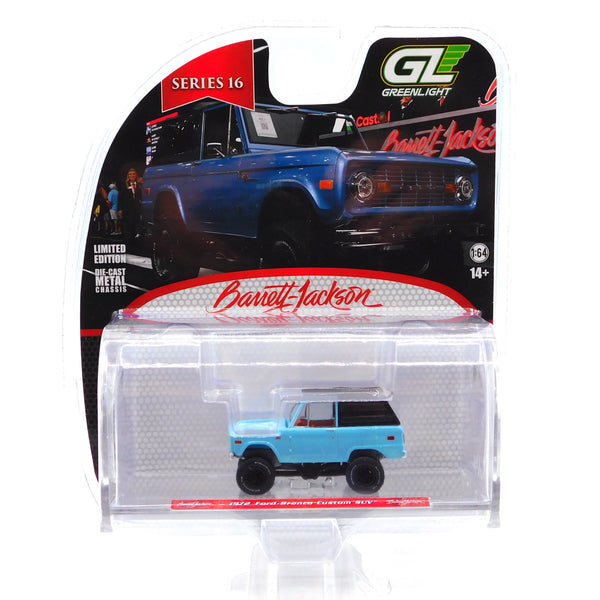 1972 Ford Bronco Custom 1:64 Diecast Barrett-Jackson Series 14