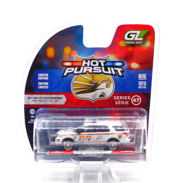 Hot Pursuit 2016 Ford Police Interceptor Utility NYPD 1:64 Diecast