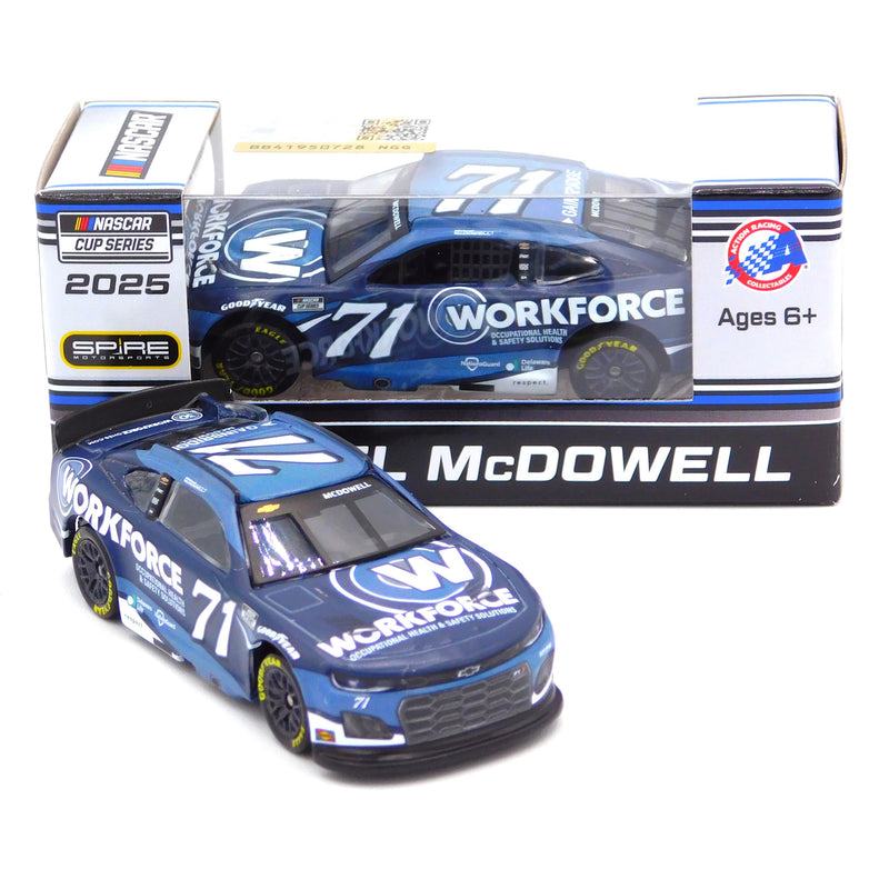 Michael McDowell 2025 Workforce 1:64 Nascar Diecast