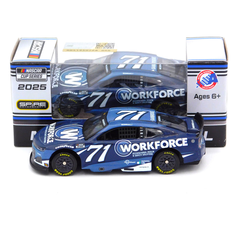 Michael McDowell 2025 Workforce 1:64 Nascar Diecast
