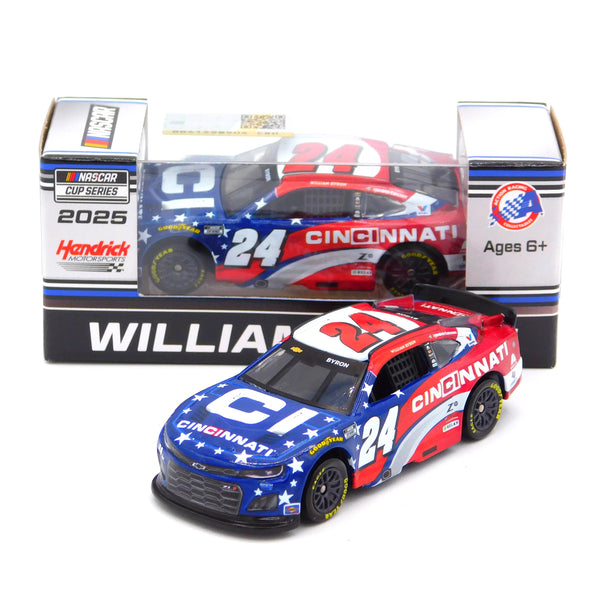 William Byron 2025 Cincinnati 1:64 Nascar Diecast