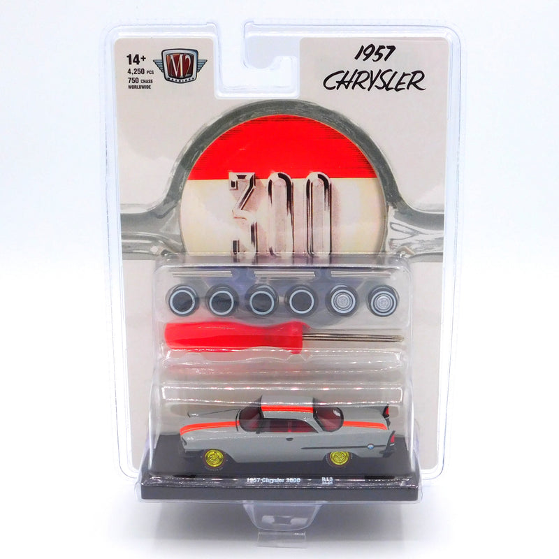 Chase 1957 Chrysler 300C M2 Machines 1:64 Scale Auto Wheels Release 13