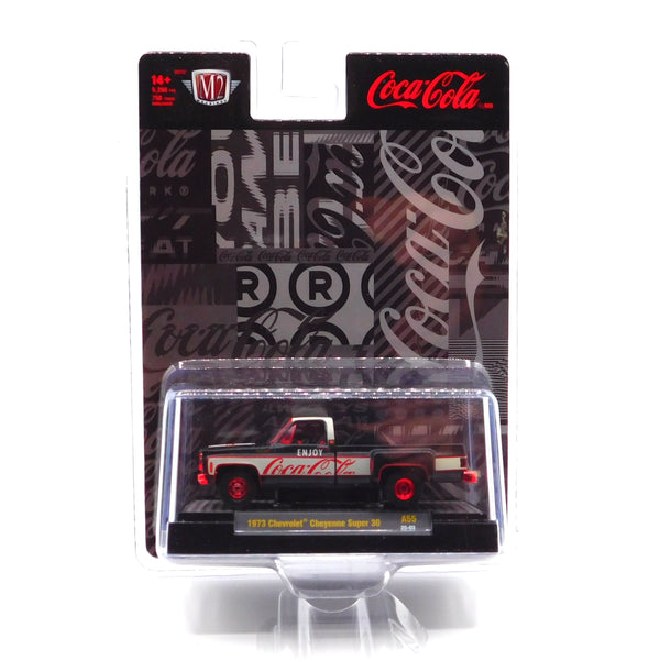 Chase 1973 Chevrolet Cheyenne Super 30 M2 Machines 1:64 Scale Coca-Cola A55