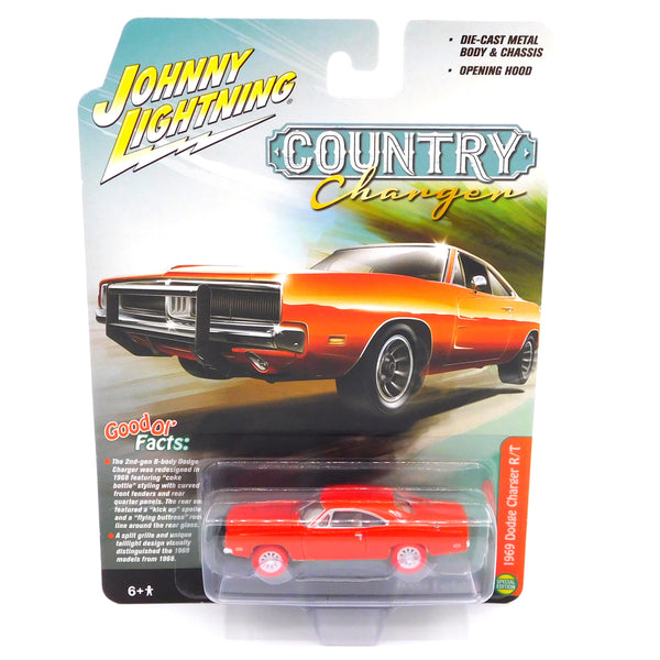 Chase 1969 Dodge Charger Country Charger Johnny Lightning Hobby Exclusive 1:64 Scale