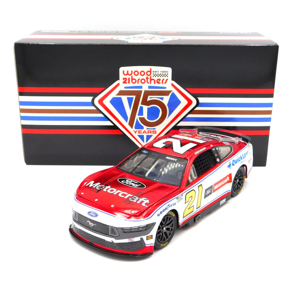 Josh Berry 2025 Motorcraft Color Chrome 1:24 Nascar Diecast