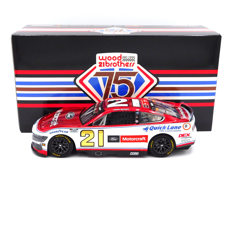 Josh Berry 2025 Motorcraft Color Chrome 1:24 Nascar Diecast