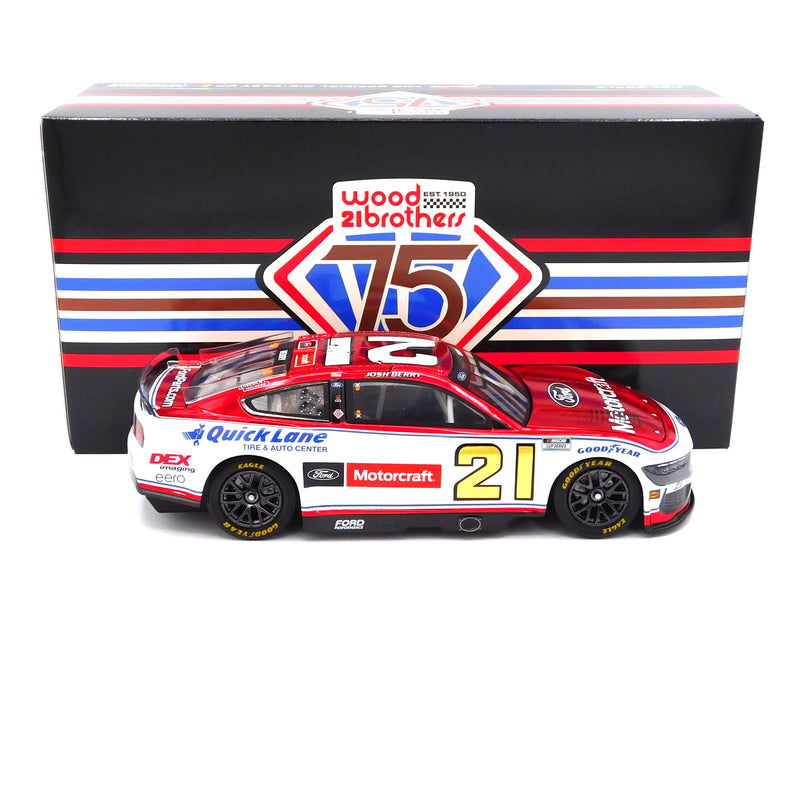Josh Berry 2025 Motorcraft Color Chrome 1:24 Nascar Diecast
